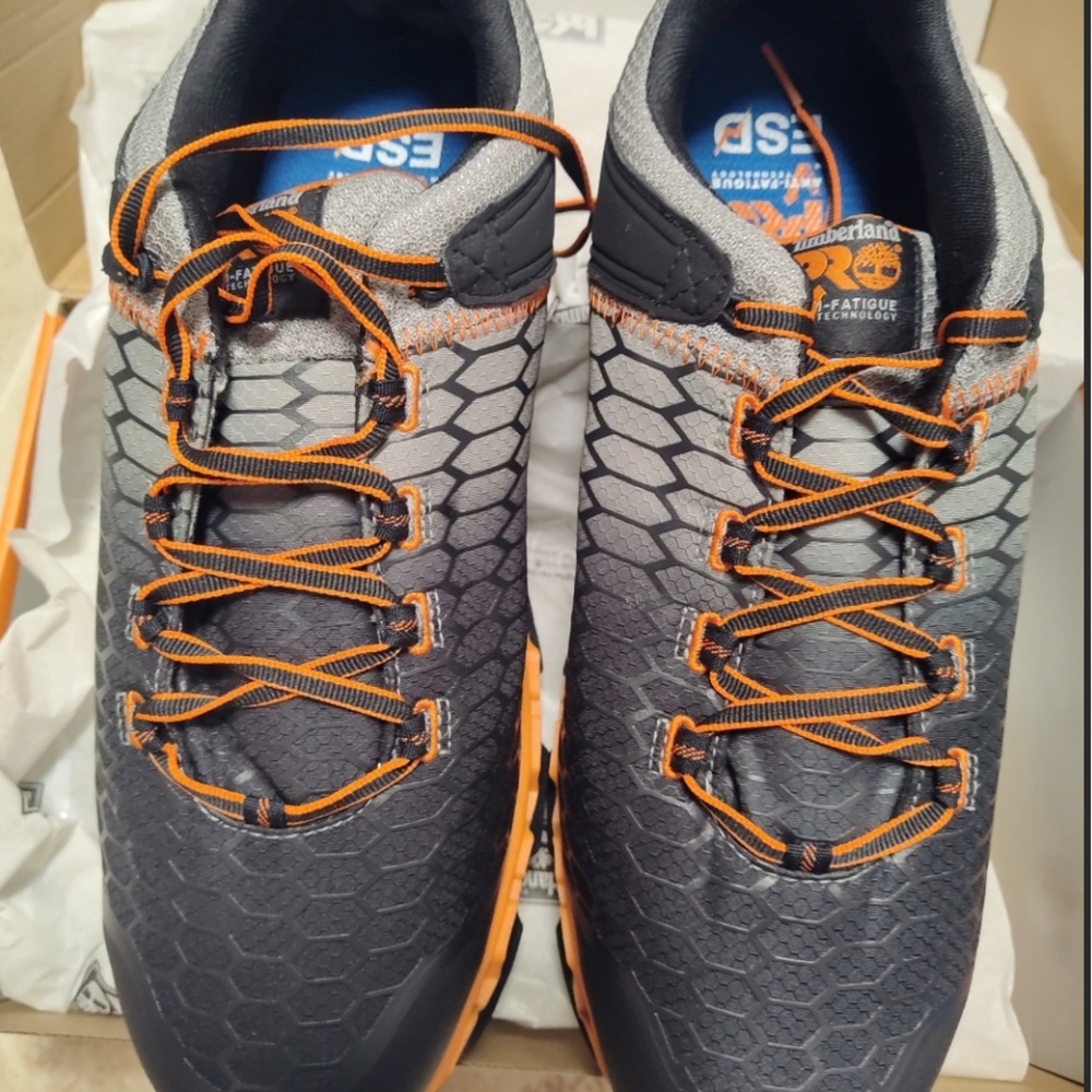 New Timberland Pro Powertrain Sport SD+. Alloy Safety Toe Sneakers / Shoes - Picture 3 of 8